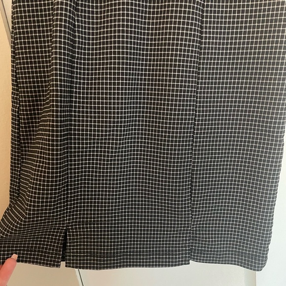 Mini Dress Windowpane Pattern - Picture 5 of 5